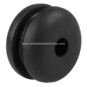 Custom silicone rubber grommet plugs for hole